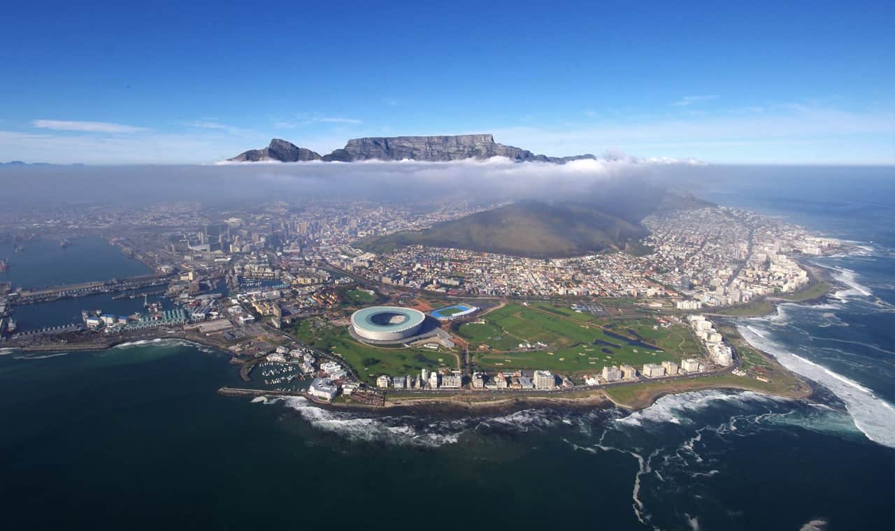 Aerial View Of South Africa - Adventure Activities In South Africa