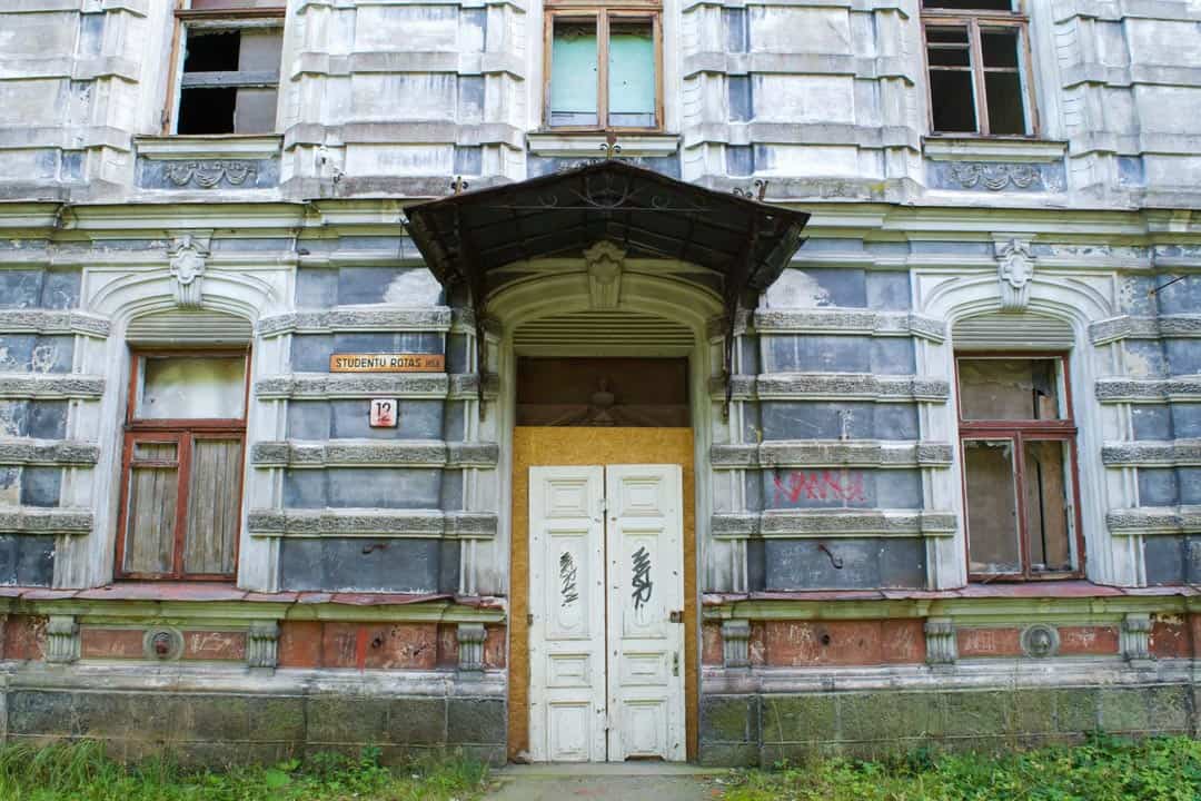 Abandoned Building Karosta Beach Latvia