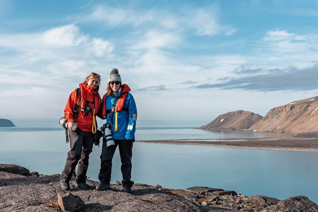 Alesha And Fiona Aurora Expeditions