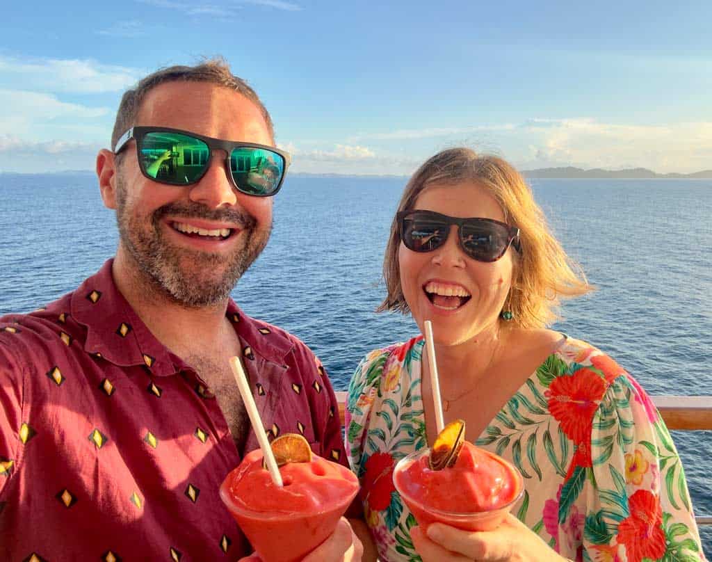 Us Cheers Our Mocktails