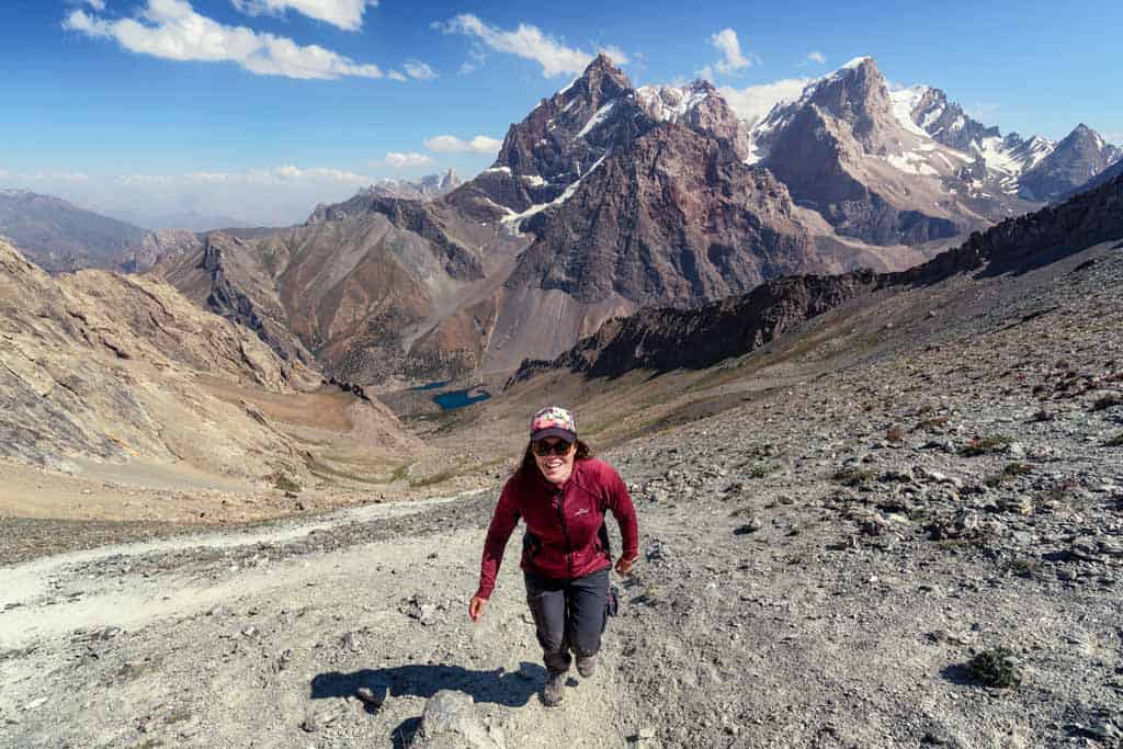 Alesha Climbing Mountain