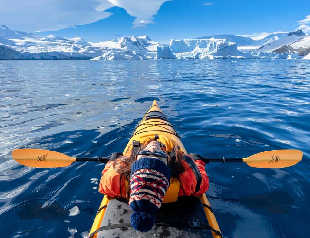 Kayaking In Antarctica