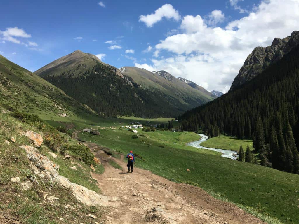 Hiking A Rugged Trail To Altyn Arashan