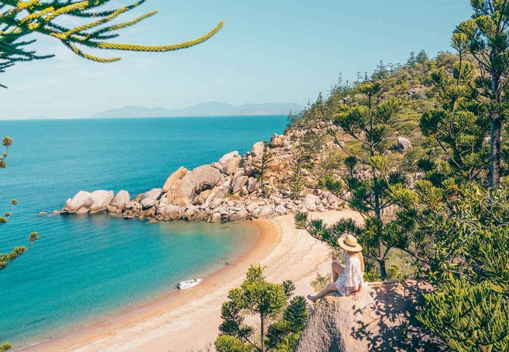 View Up High Of Arthur Bay