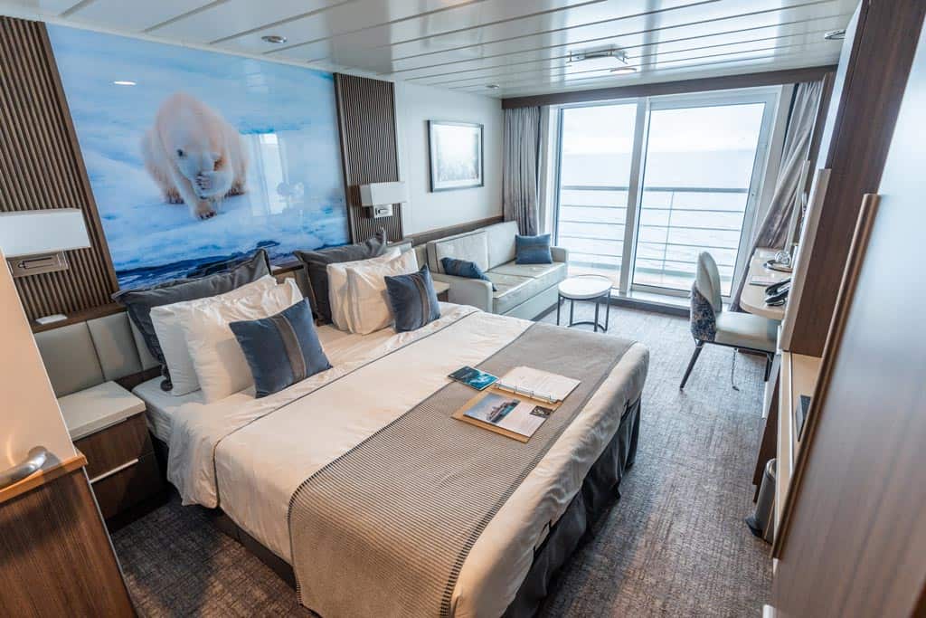 Sylvia Earle Balcony Stateroom Category A