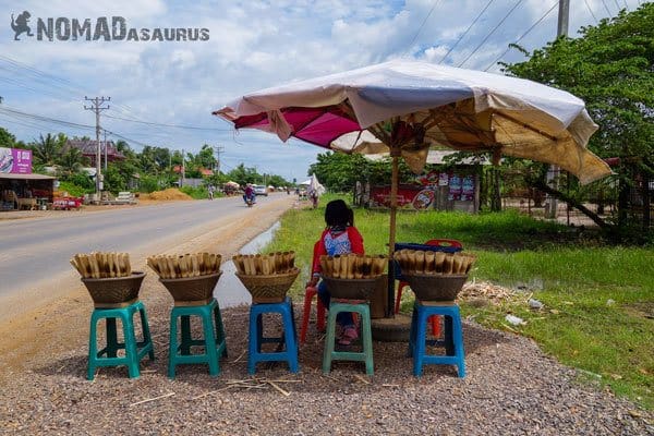 Cambodia Motorcycle Adventure Battambang To Siem Reap Bamboo Rice