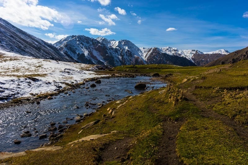 Hiking Altyn Arashan Valley Hot Springs Kyrgyzstan