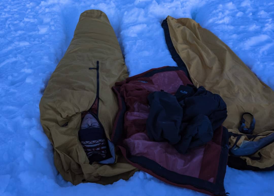 Bivy Sack Camping In Antarctica