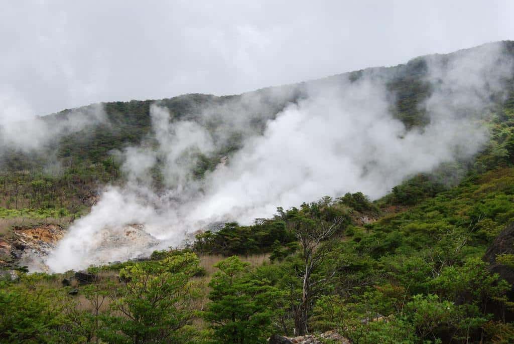 Boiling Valley Hakone Japan