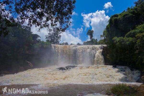 Elephant Tour Trek Sen Monorom Mondulkiri Cambodia Bousra Falls