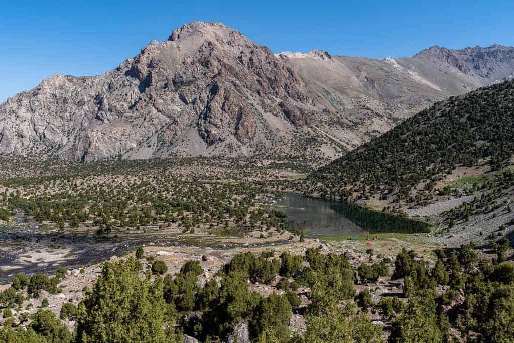 Mountain Views Fann Mountains Hike