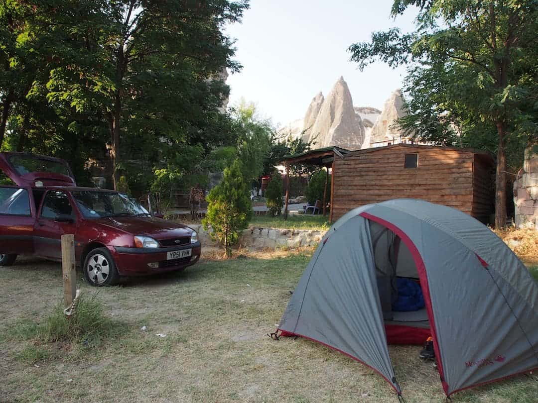 Camping In Cappadocia, Turkey