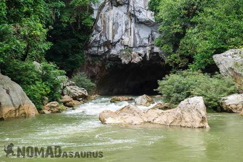 Khong Lor Cave Thakhek Loop Motorcycle Scooter Laos