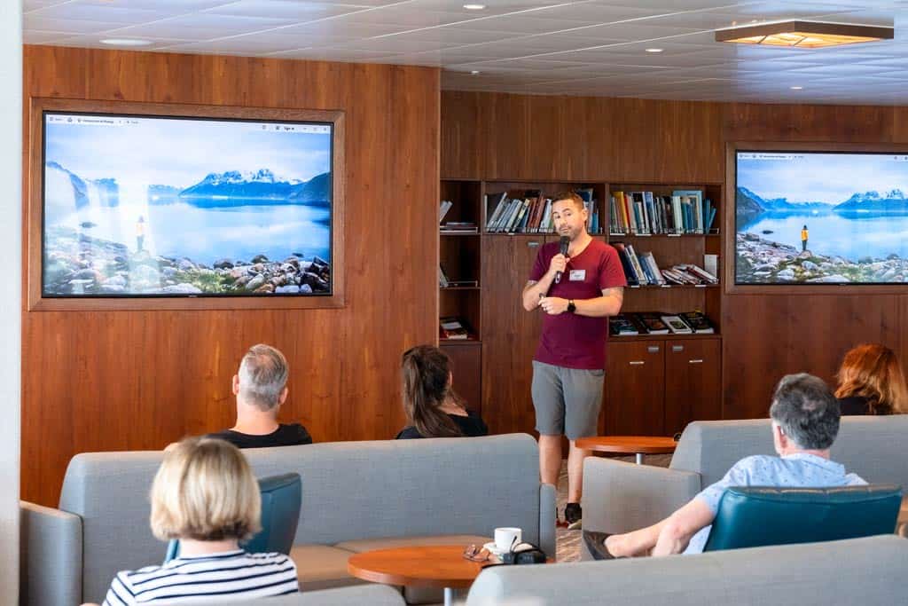 Jarryd Doing A Workshop