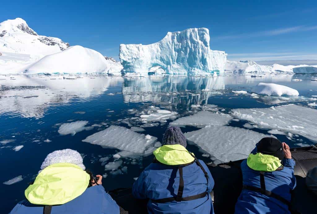 Guests Enjoying Cuverville Island