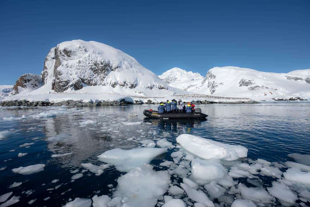 Exploring Through The Ice Around Cuverville Island.