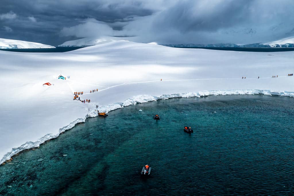Damoy Point Drone Image