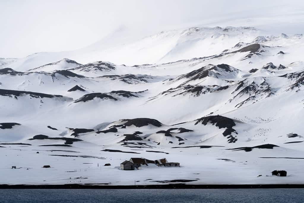 Deception Island Landscape.