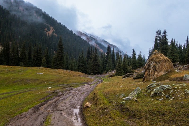 Hiking Altyn Arashan Valley Hot Springs Kyrgyzstan