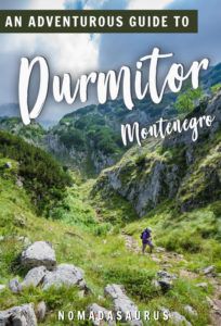 Durmitor National Park Pinterest Image