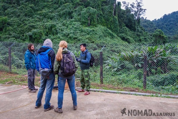 Rescue Enclosure Things To Do Phong Nha Hai's Eco Conservation Tour Vietnam