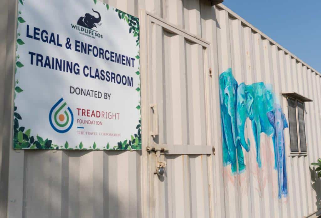 Treadright Foundation-Funded Classroom At Wildlife Sos India.