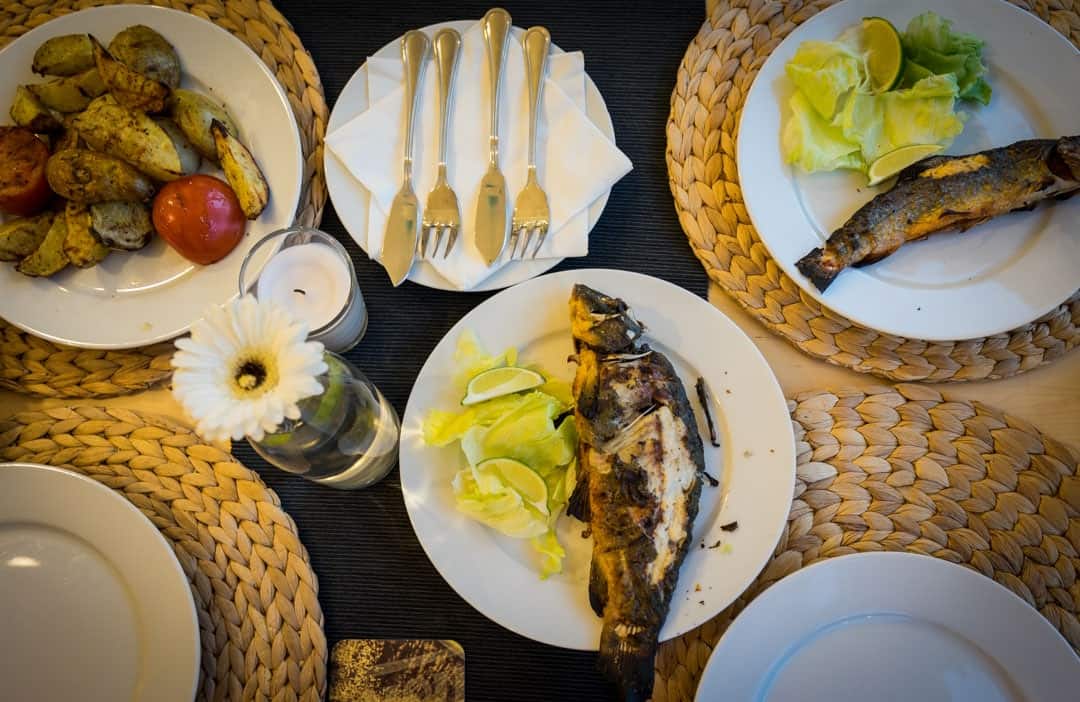 Fish Dinner Things To Do In Jeseniky Mountains