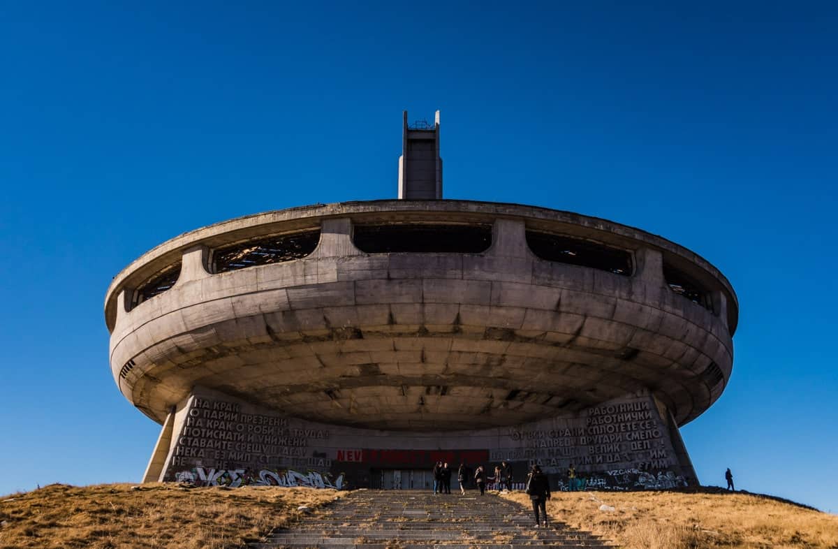 Buzludzha Monument Bulgarian Communist Party Headquarters Ufo
