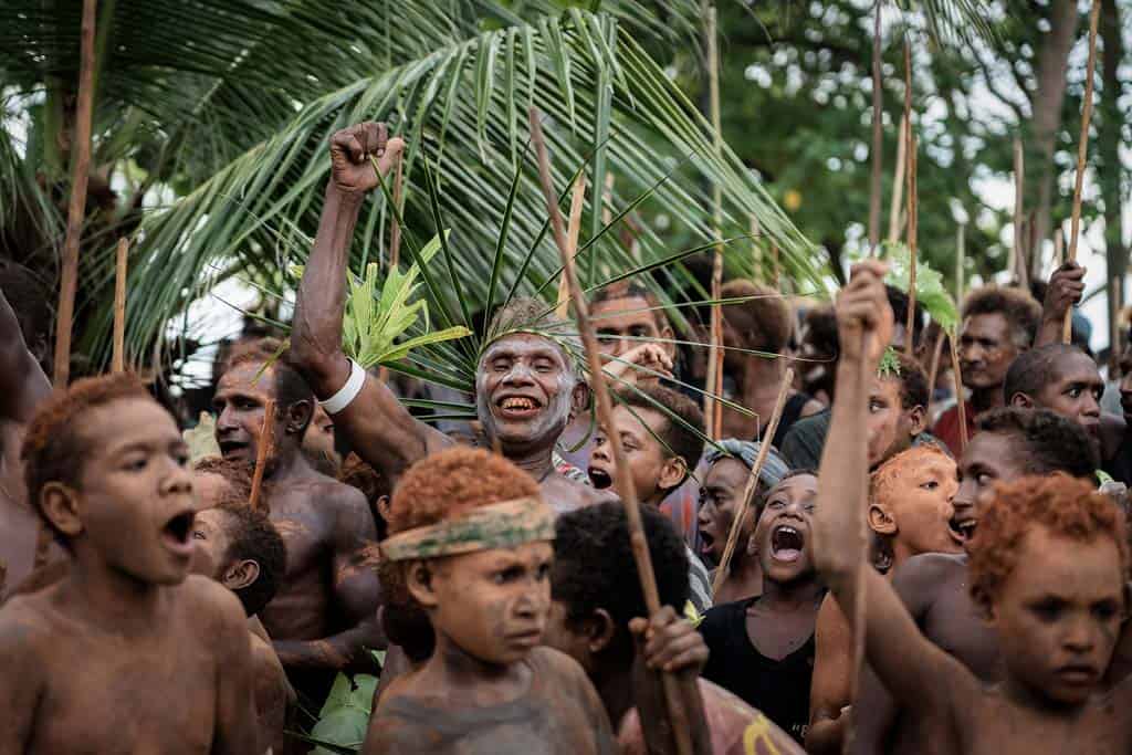 George Waimanu Gives Me A Big Smile From The Crowd.