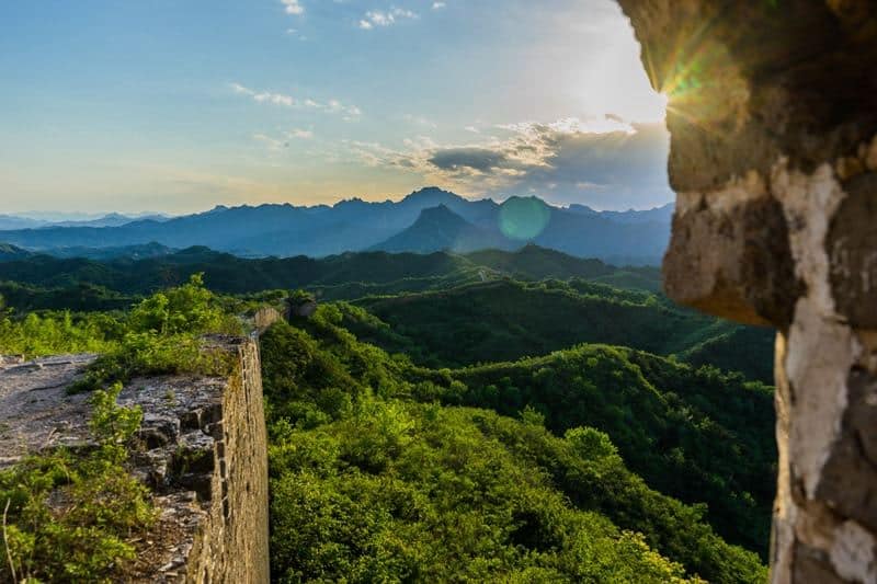 Gubeikou Section Camping On The Great Wall Of China