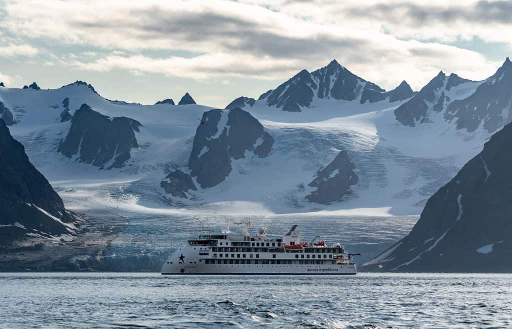 Greg Mortimer Glacier Views
