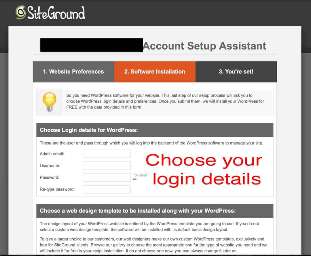 How To Start A Travel Blog Siteground Step 10