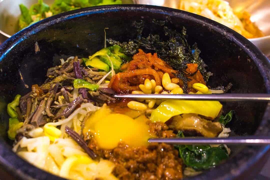Bibimbap, South Korea Food