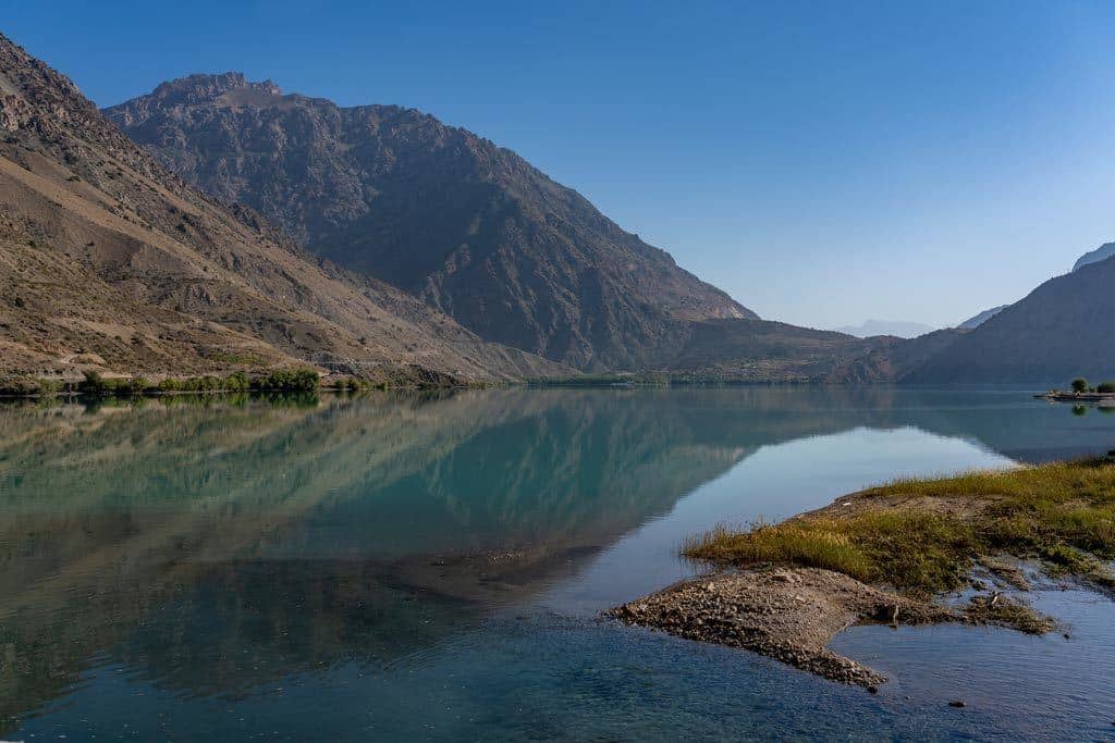 Mountain Reflections Iskanderkul Lake