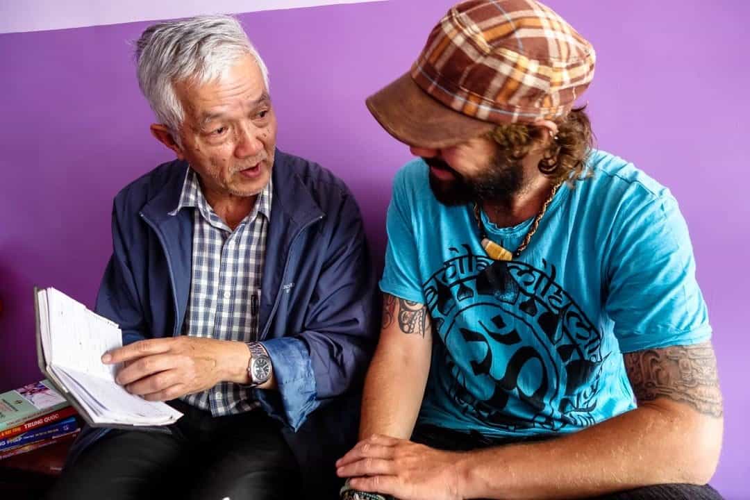 Jarryd Talking To Man