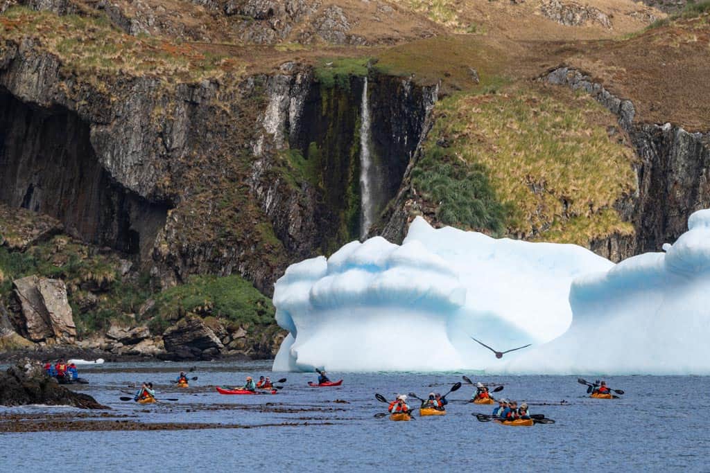 Godthul South Georgia Kayaking