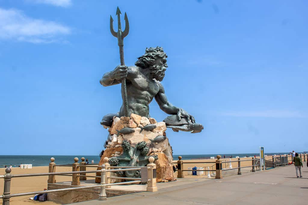 King Neptune Statue