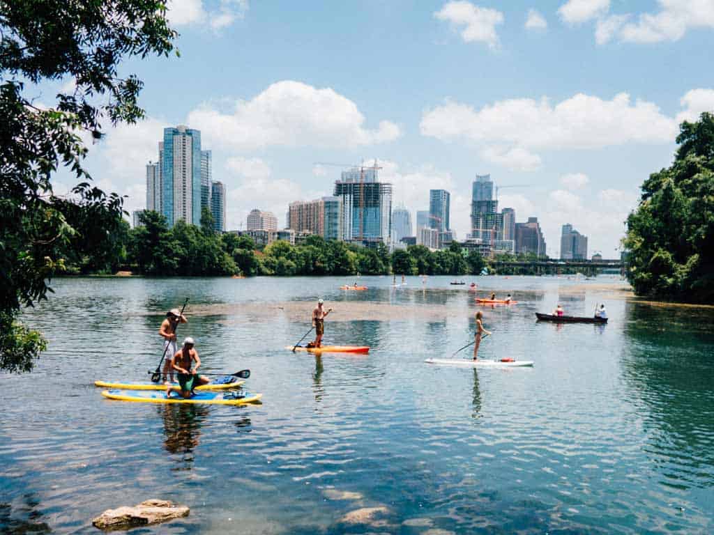 Lady Bird Lake Austin Texas