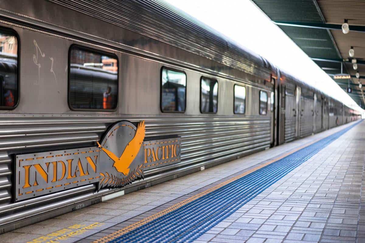 Central Station Indian Pacific Rail Journey