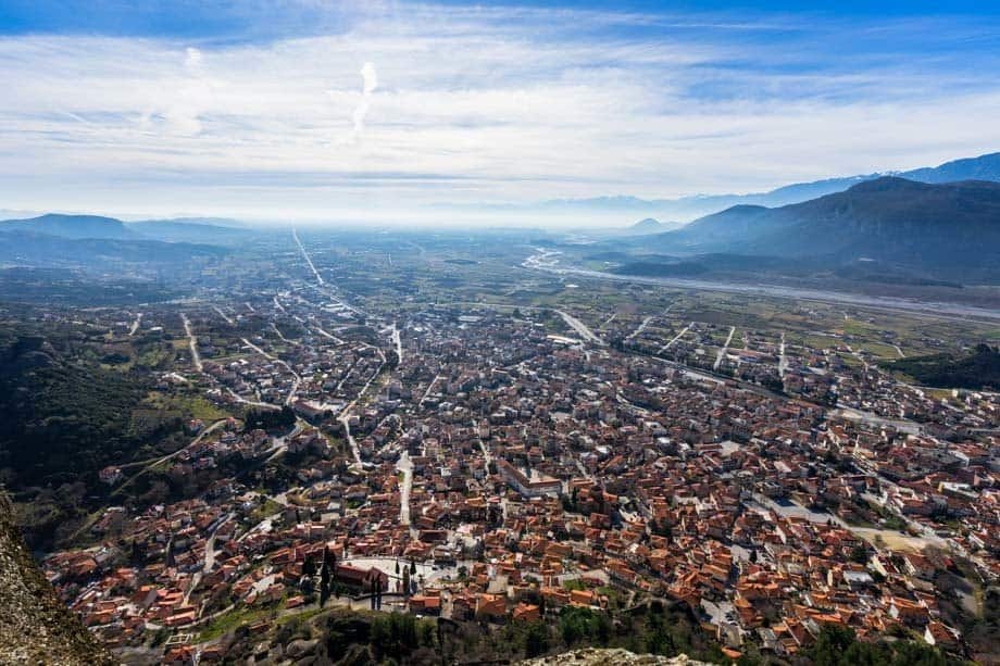 Meteora Views Great Saint Climb Via Ferrata Meteora Greece