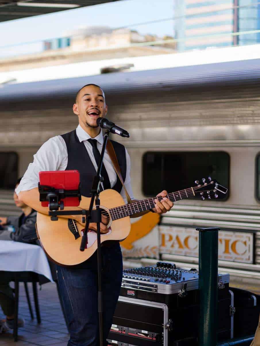 Michael Indian Pacific Rail Journey