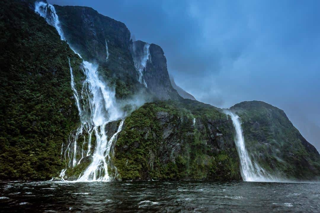 Waterfalls Milford Sound Cruise