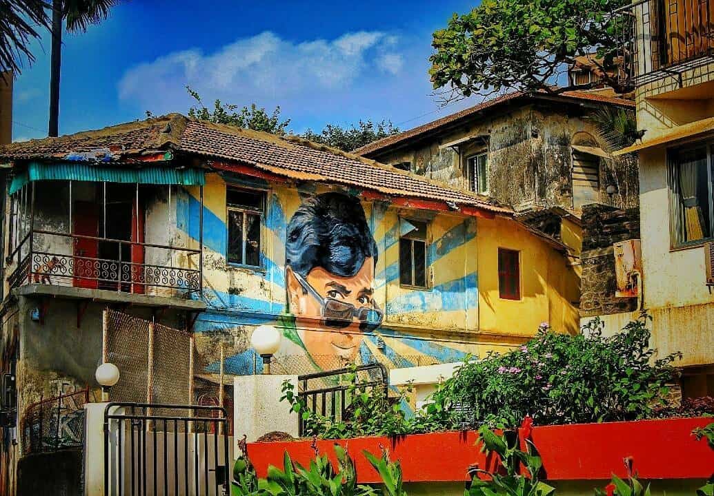 Rajesh Khanna -Murals On Chapel Road Bandra - Mumbai Maharashtra