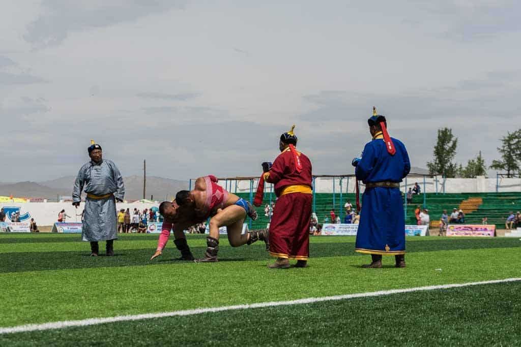 Wrestling Naadam