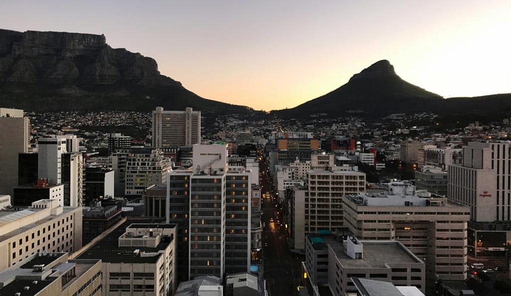 Buildings In Downtown Cape Town