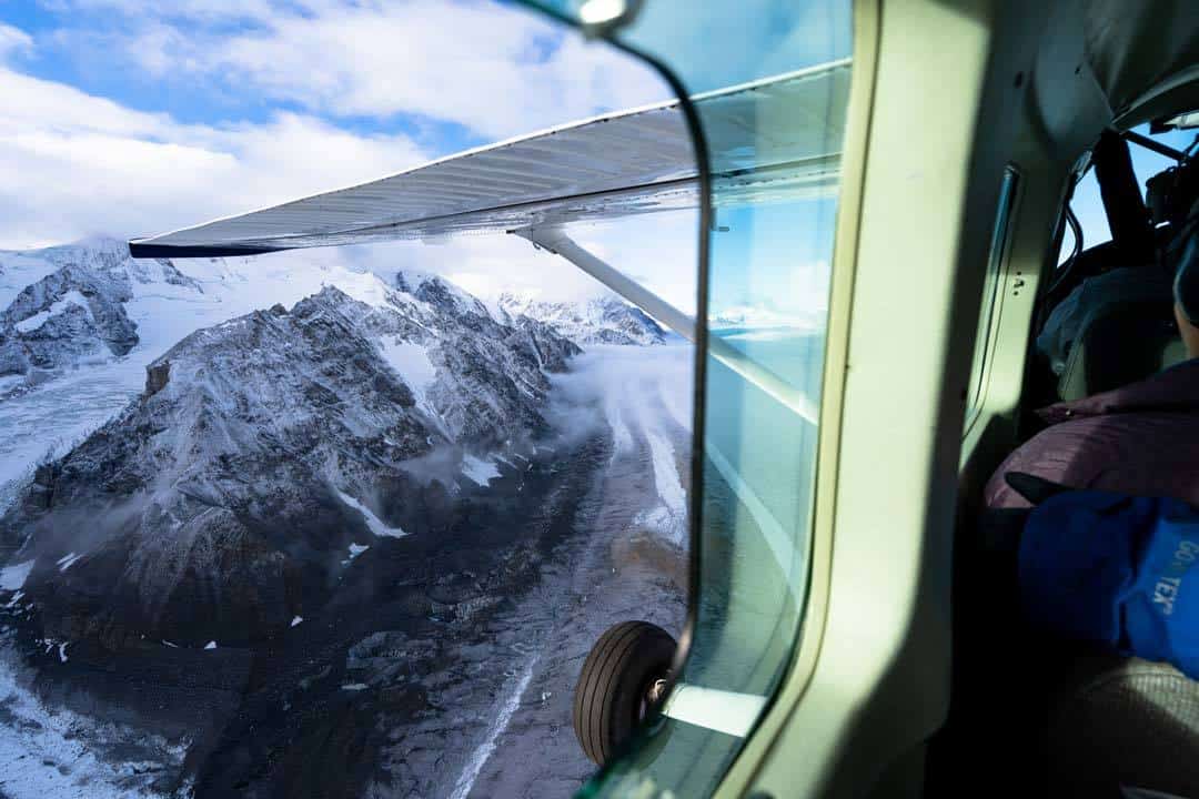 Open Window Plane Kluane Flightseeing