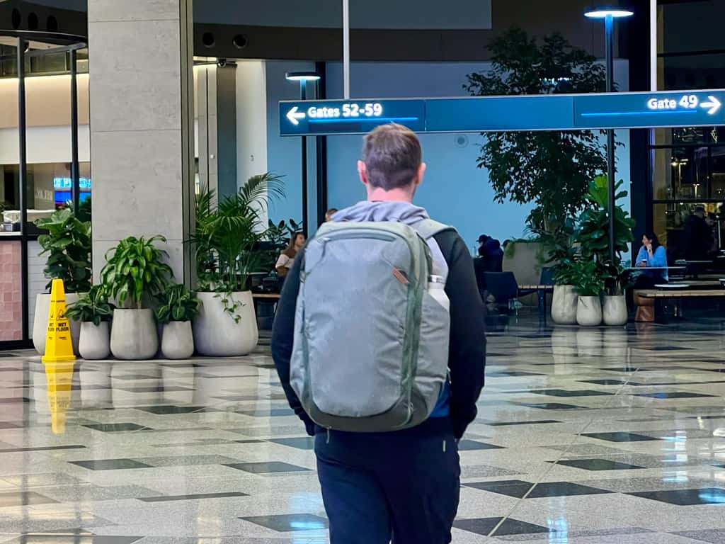 Peak Design Travel Backpack Jarryd Walking