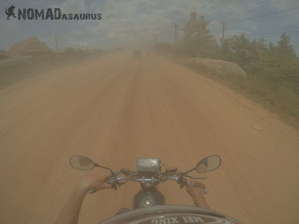 Cambodia Motorcycle Adventure Phnom Penh Snoul Dust Road