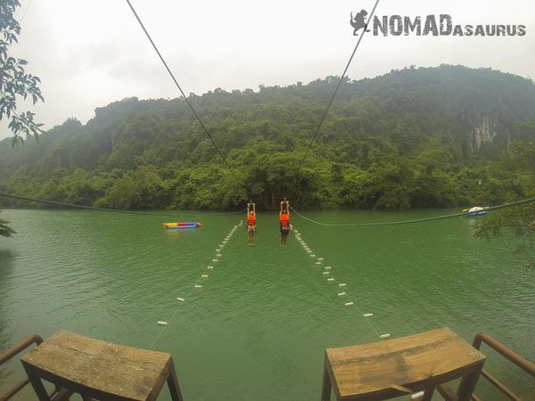 Phong Nha National Park Tour Zip Line River Jump