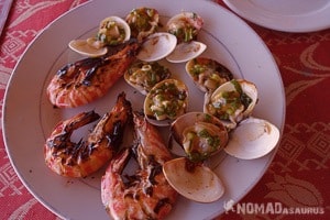 Vespa Tour Hoi An Vietnam Prawn Dish